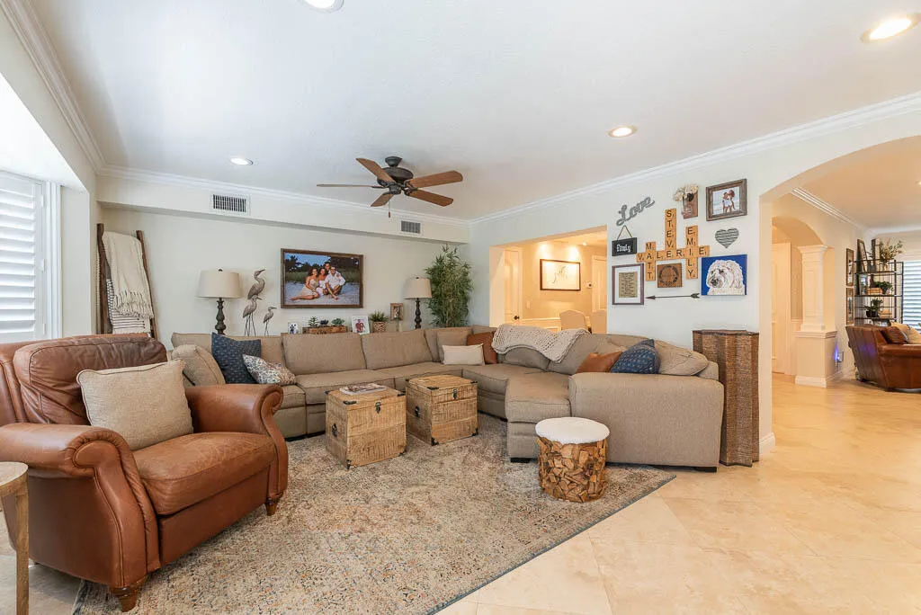 Spacious Living Room