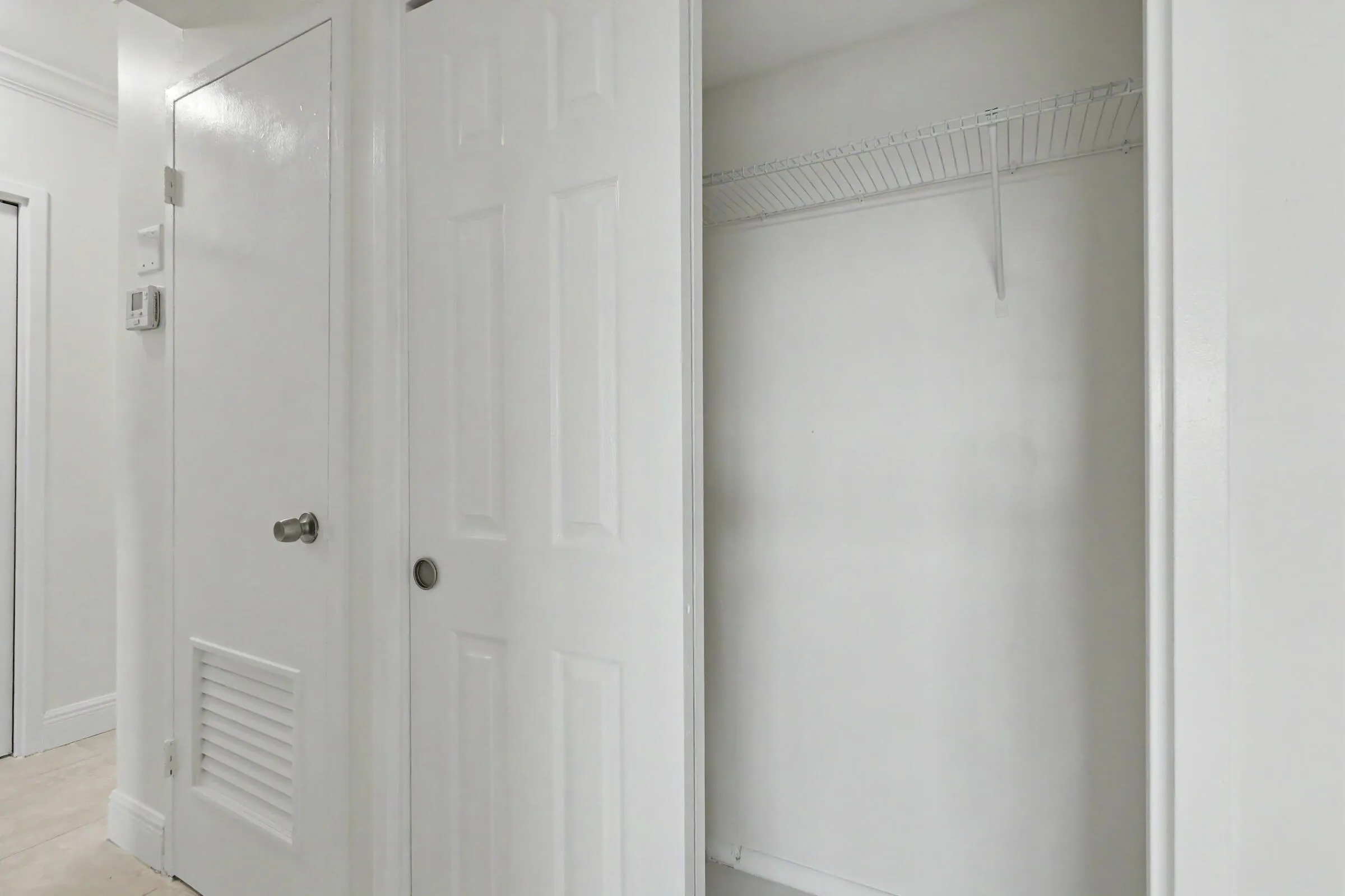 Hallway closet