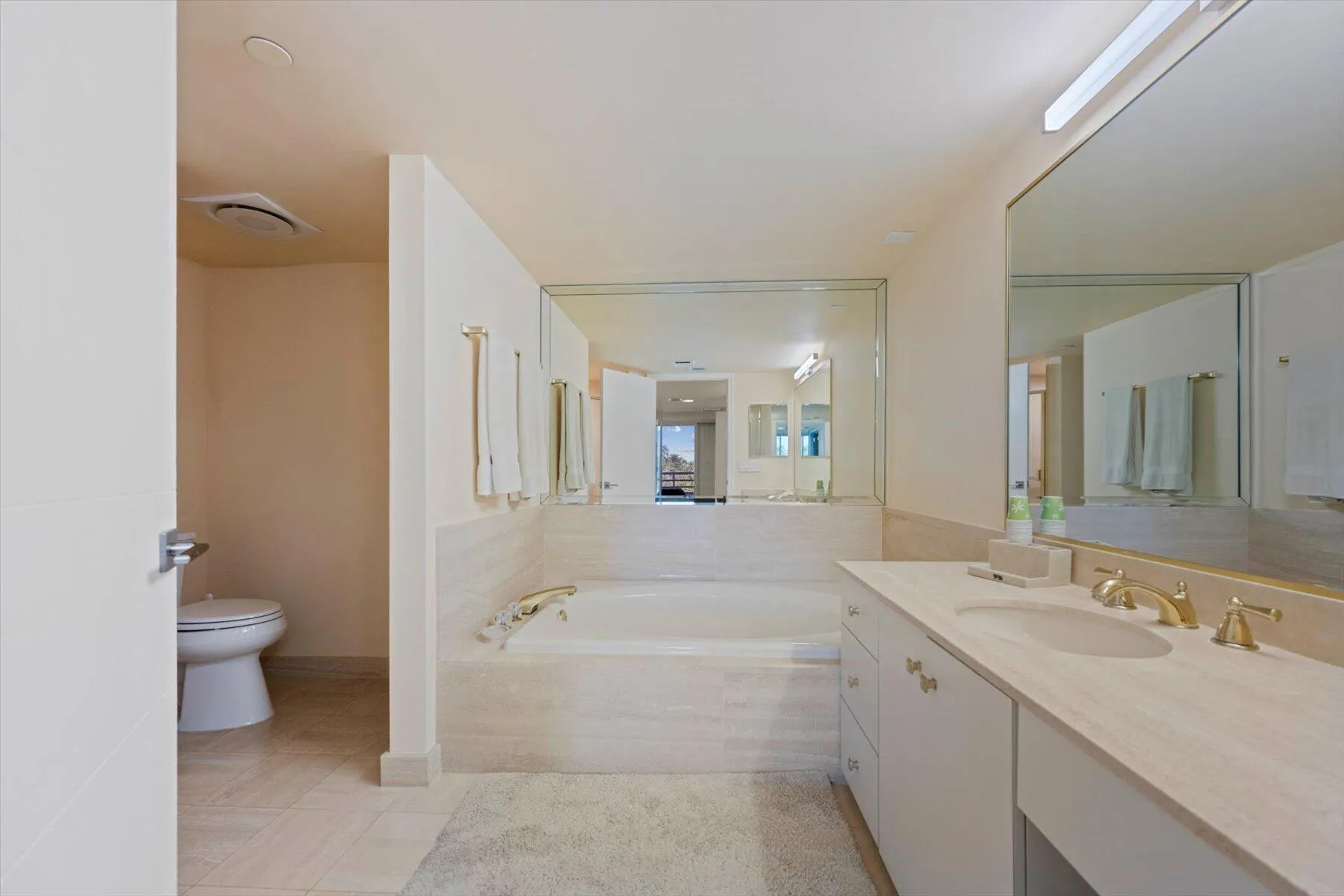 Primary suite bathroom