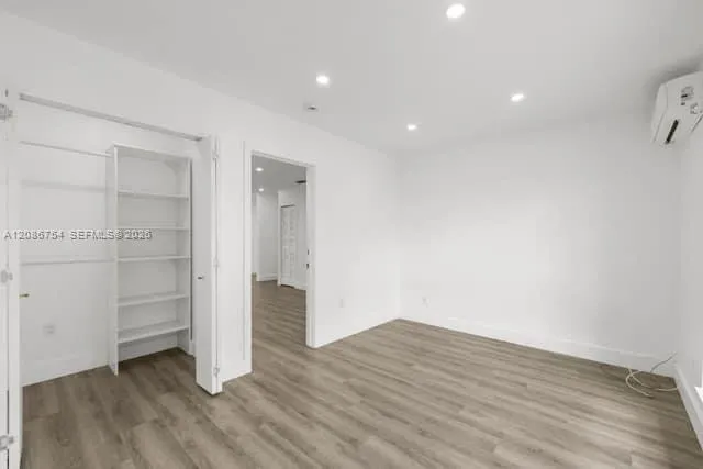Family Room with Laundry Closet