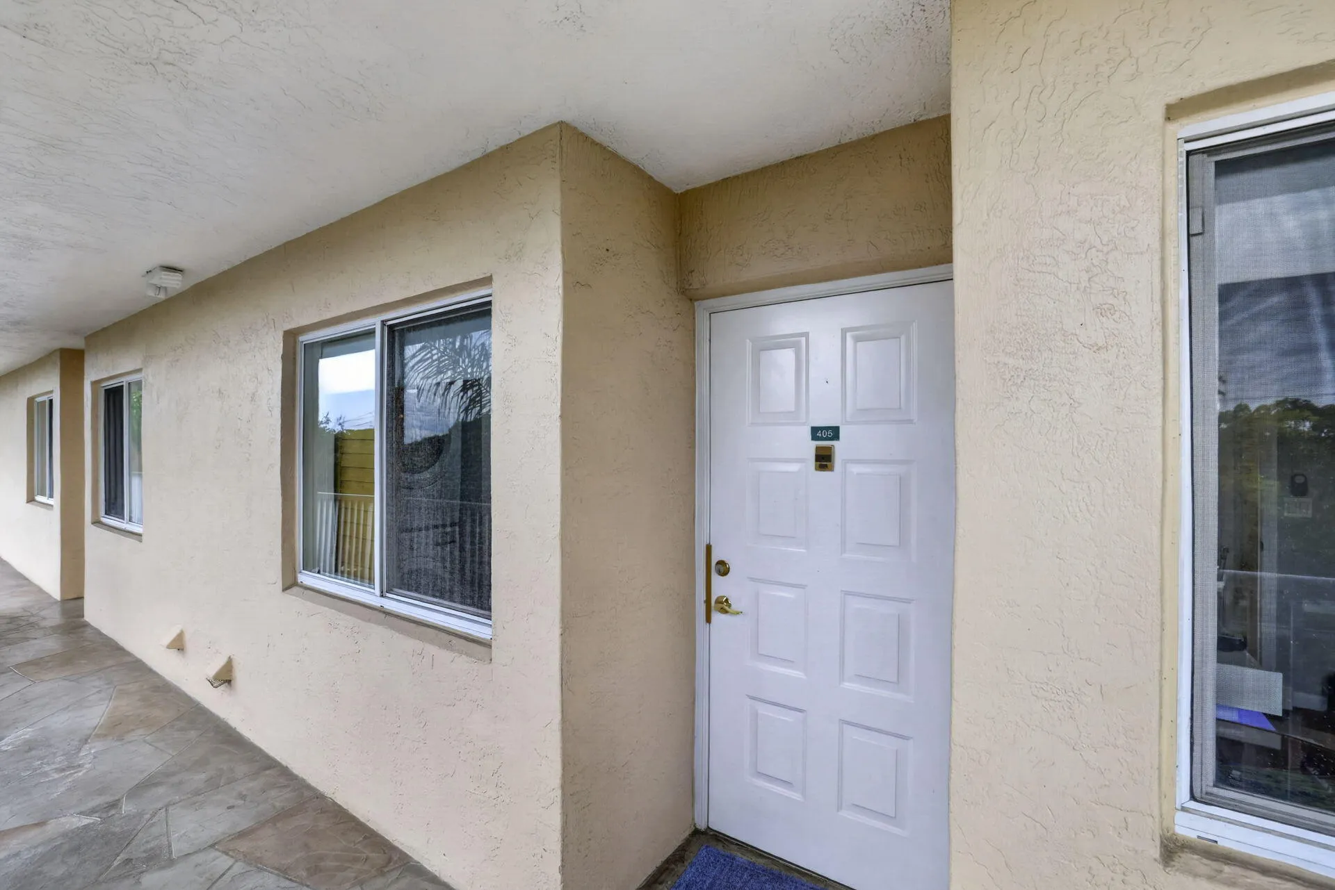 Front of unit