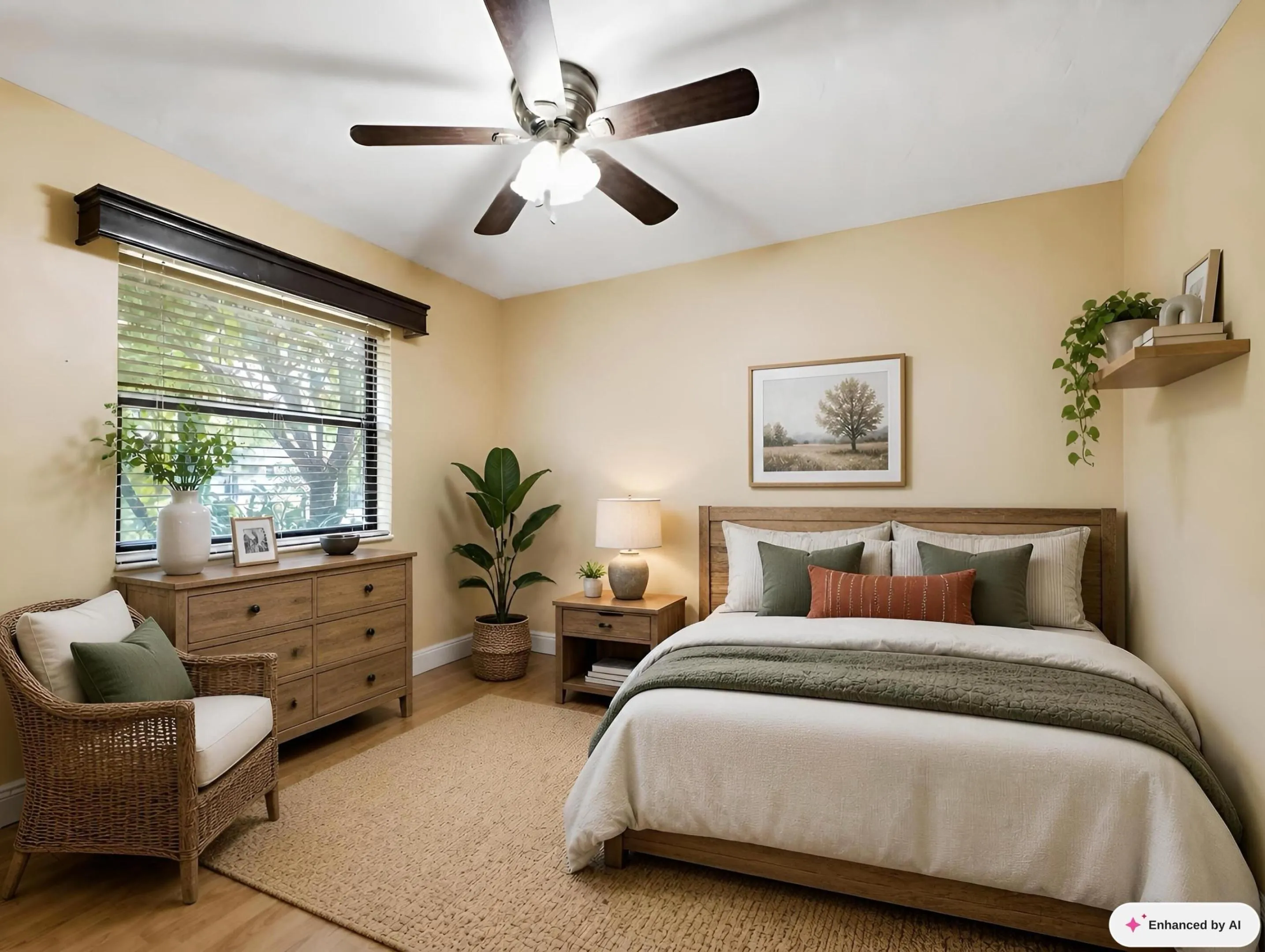 Bedroom 3 Staged
