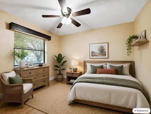 Bedroom 3 Staged