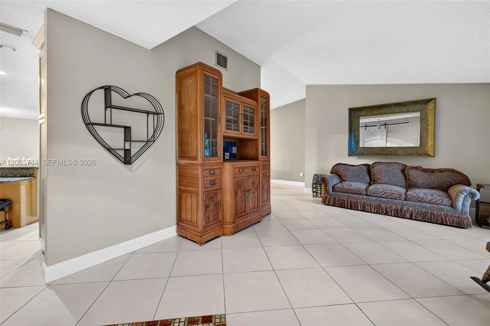 Formal living room overlooks front of house Formal living room overlooks front of house