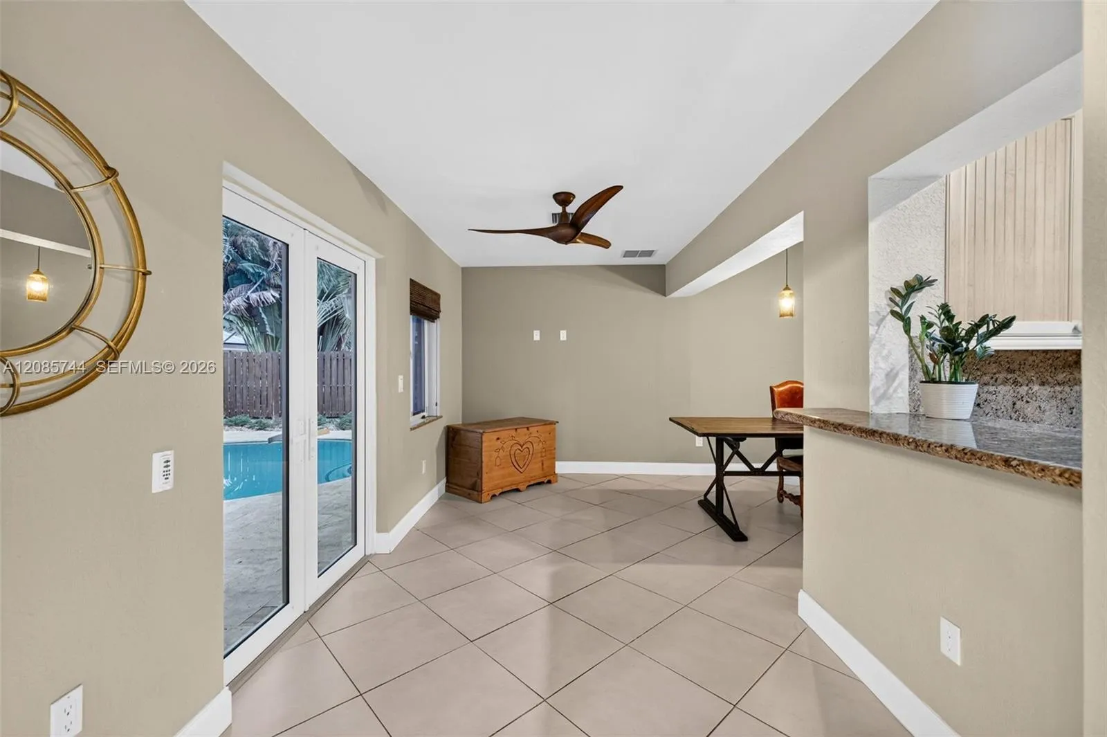 Expanded addition added for extra long dining area, extra office space, gym, you name it Expanded addition added for extra long dining area, extra office space, gym, you name it