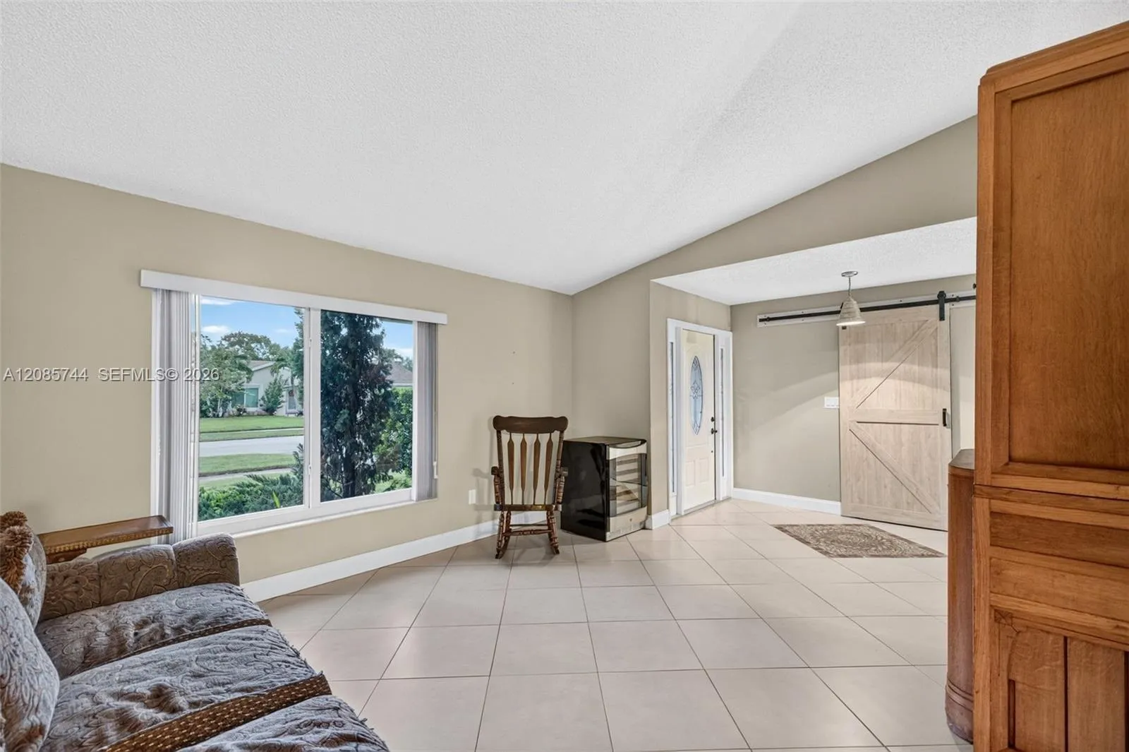 Formal living room overlooks front of house Formal living room overlooks front of house