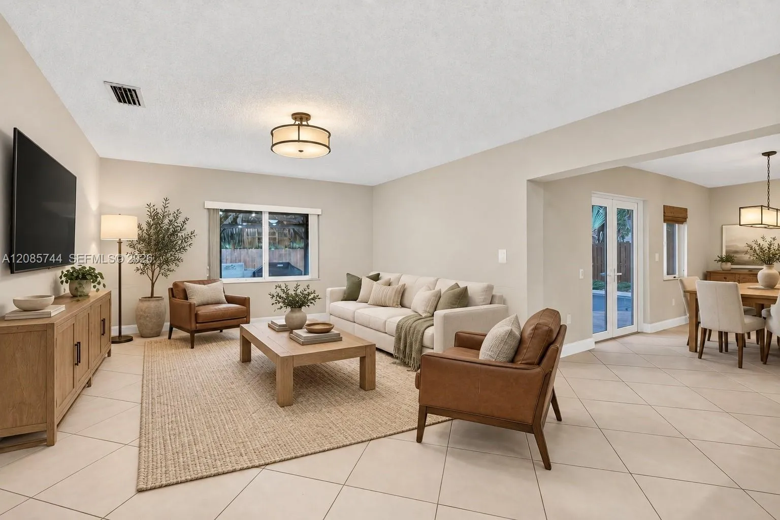 Virtually enhanced. Changed wall paint and furniture. Virtually enhanced. Changed wall paint and furniture.