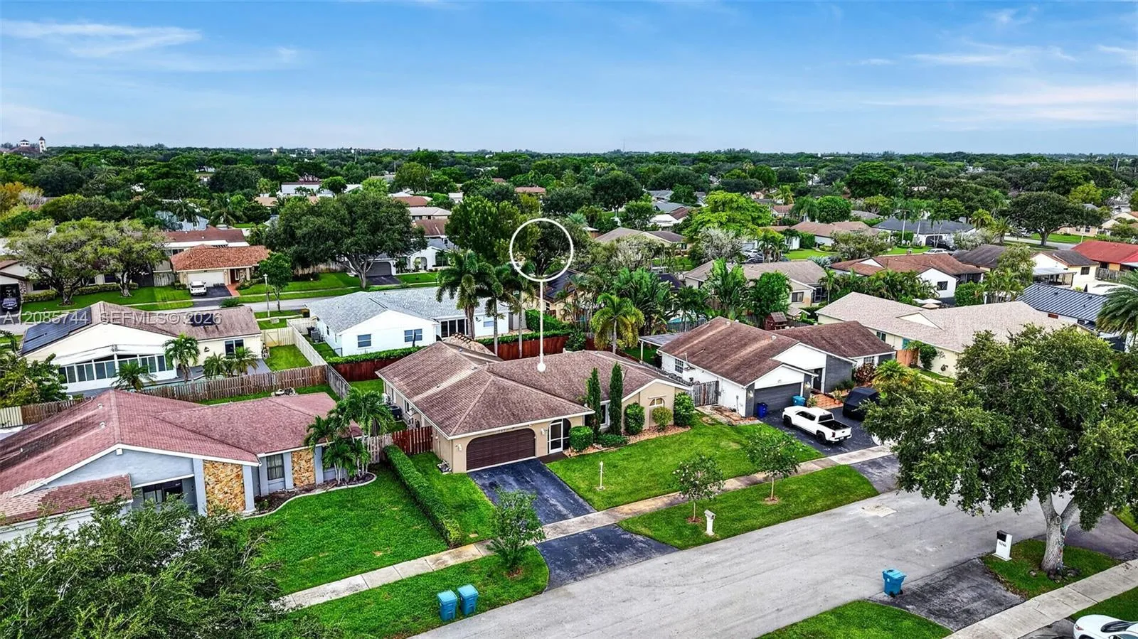 View to the west – great sidewalks on both sides of the street View to the west - great sidewalks on both sides of the street