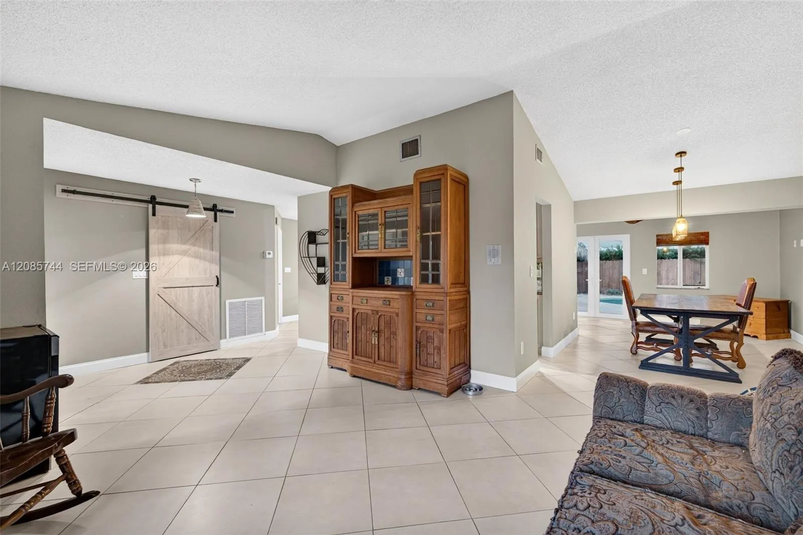 Formal living room overlooks front of house Formal living room overlooks front of house