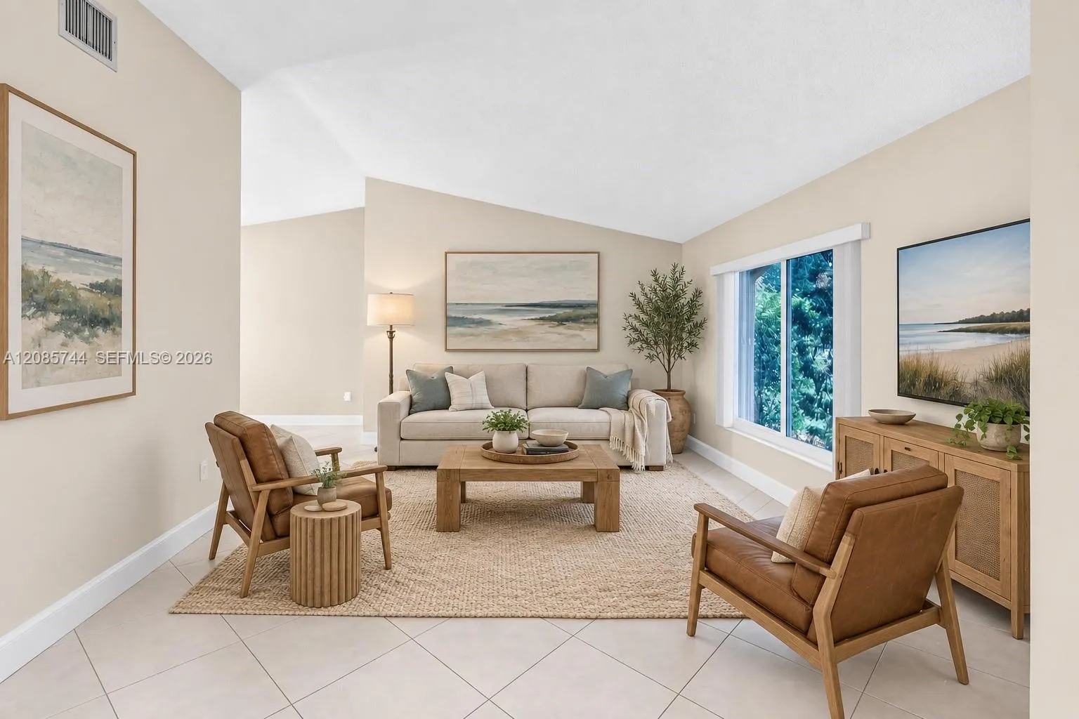 Virtually enhanced. Changed wall paint and furniture. Virtually enhanced. Changed wall paint and furniture.