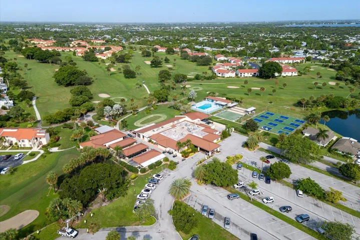 Miles Grant aerial of clubhouse and golf
