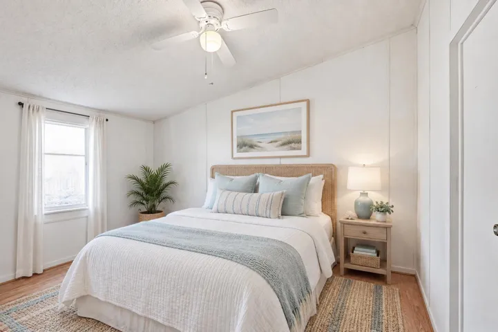 Bedroom four virtually staged