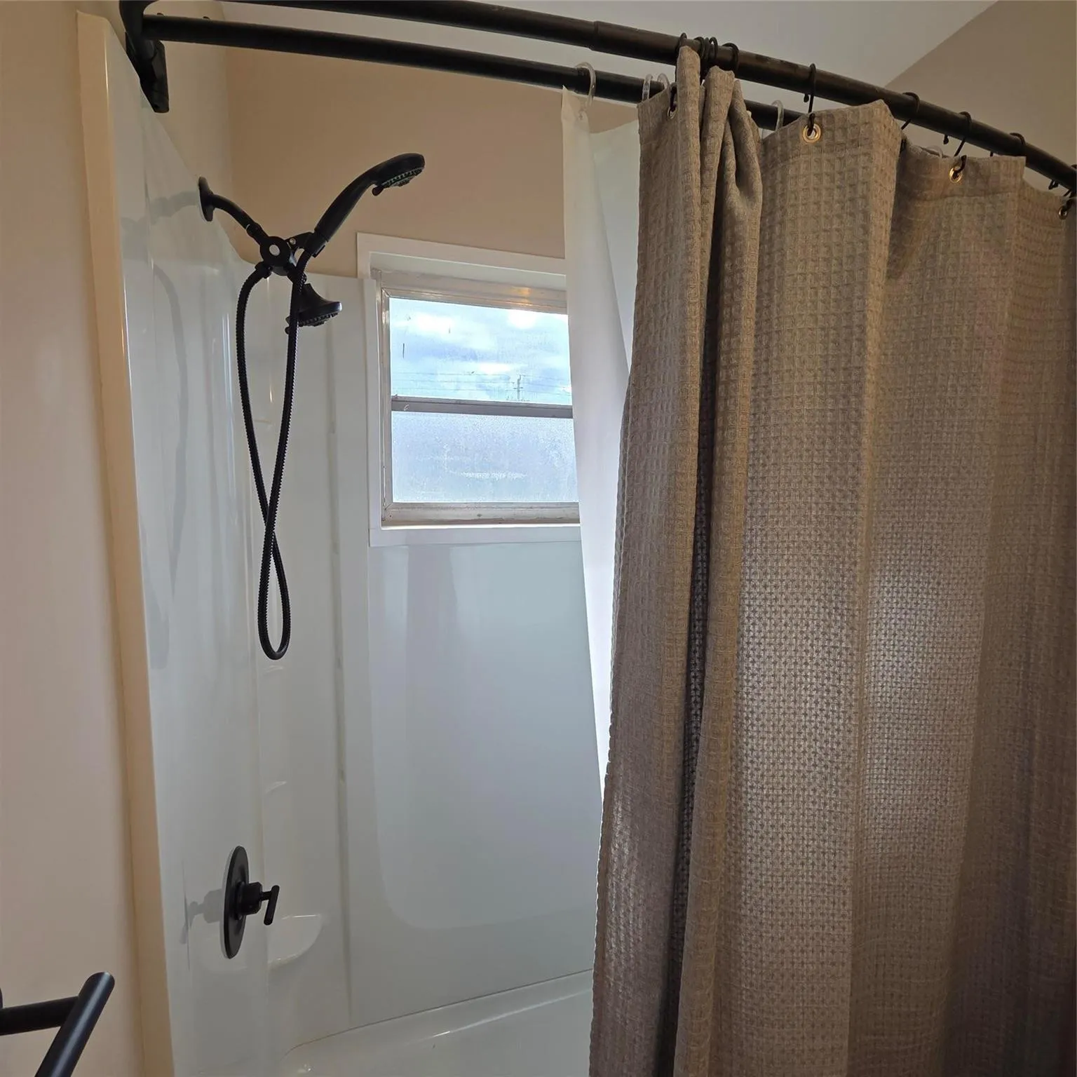 Guest bath with brand new walk-in shower