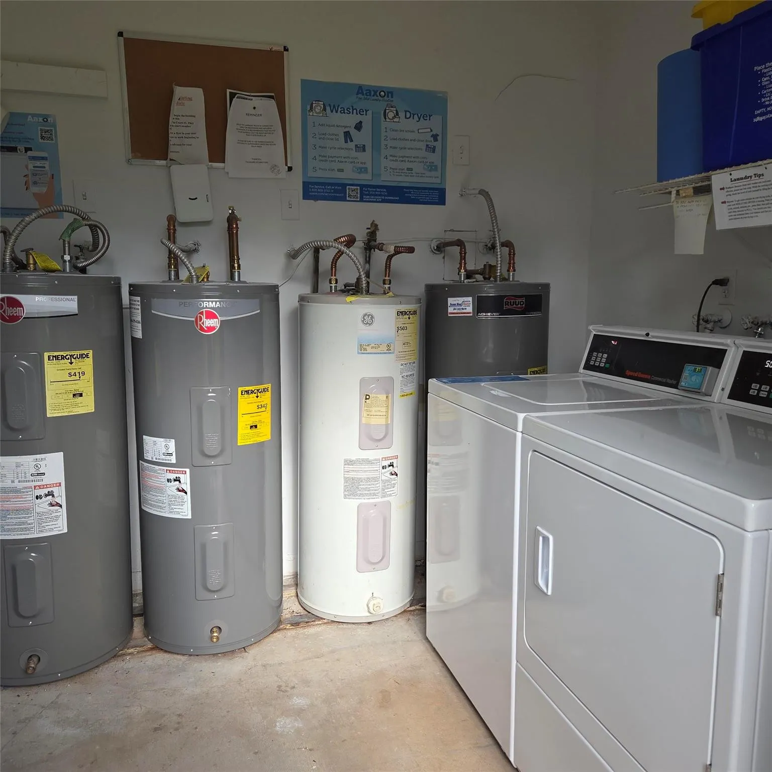 Inside of Laundry room