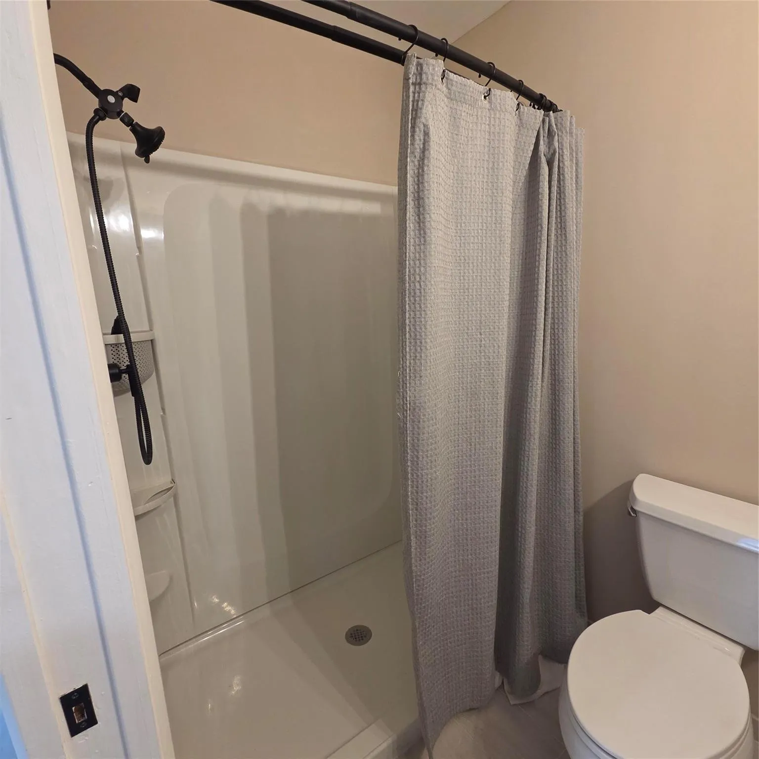 Master bath brand new walk in shower