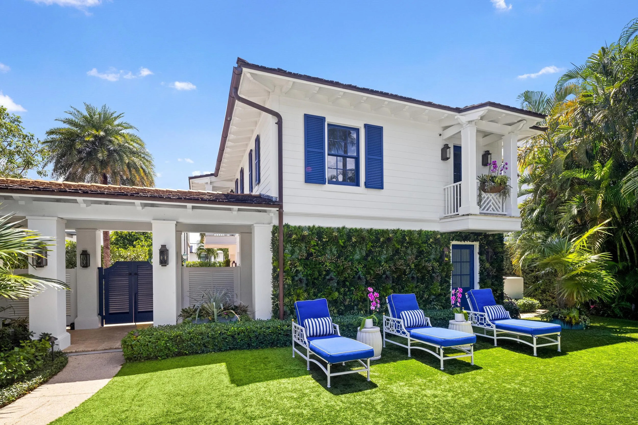 Backyard to Guest House