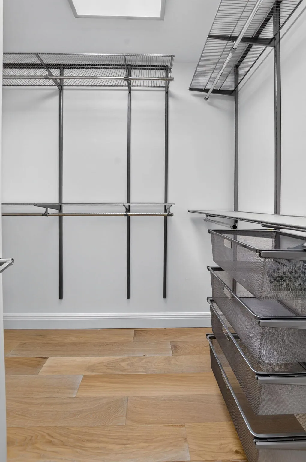 Custom closet systems in all closets