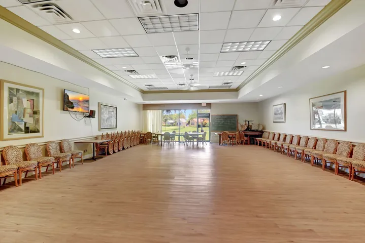 Yoga studio and game room