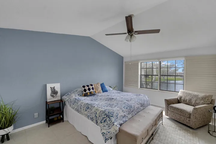 Master Bedroom Overlooking Lake
