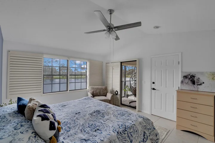 Peaceful Master Bedroom Lake View