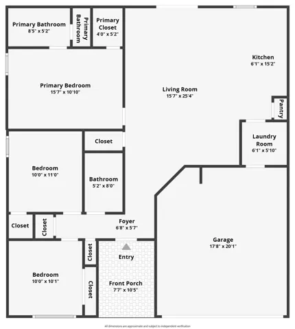 -3314 Warrington Street-Floor Plan