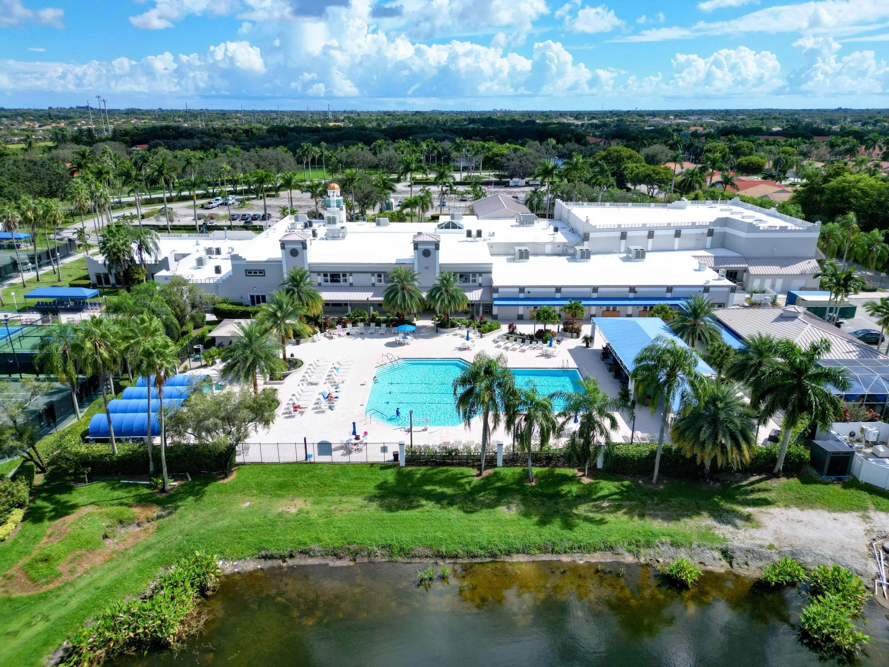 Clubhouse Pool Bird Eye View 1