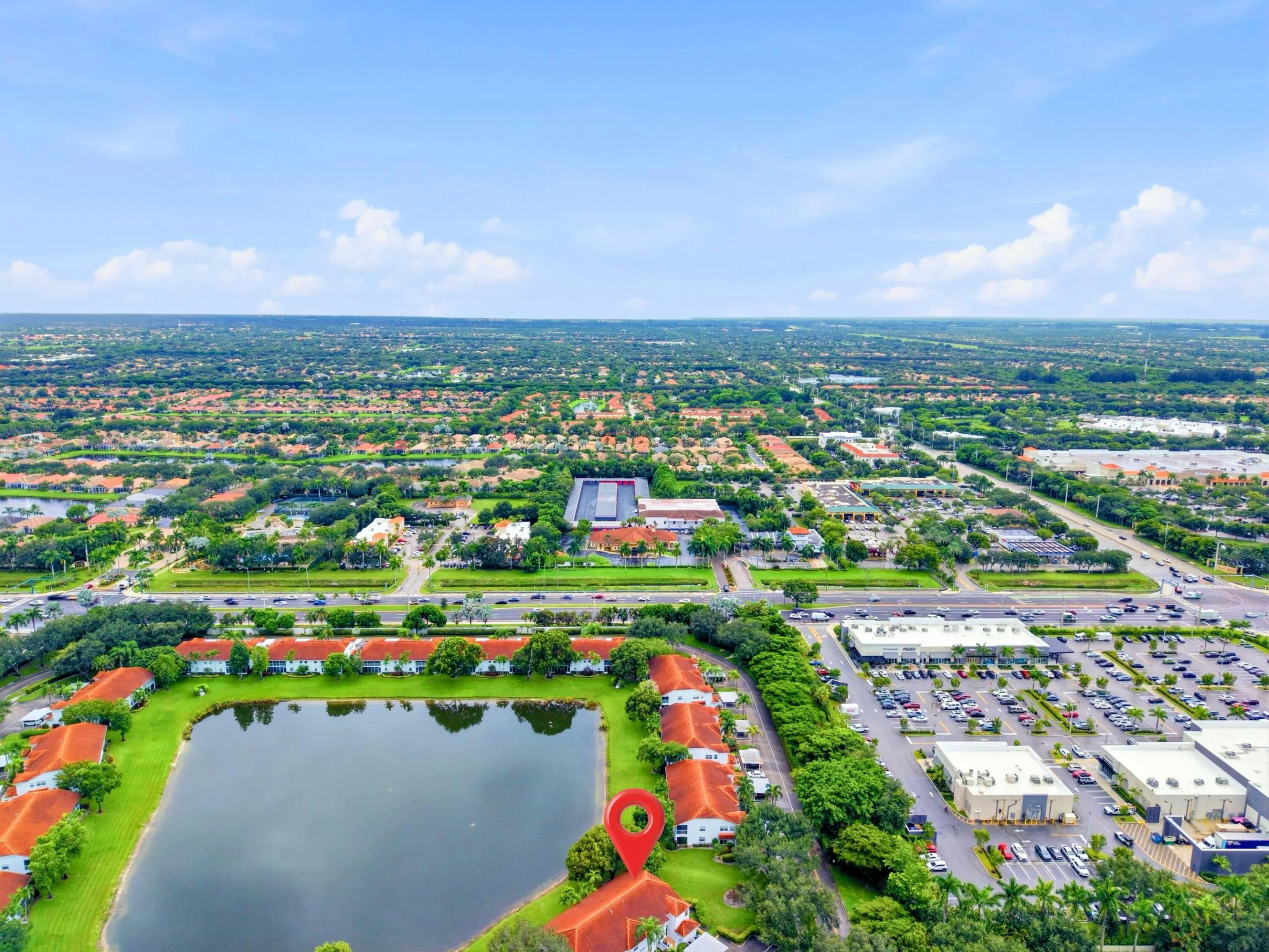Panoramic to South