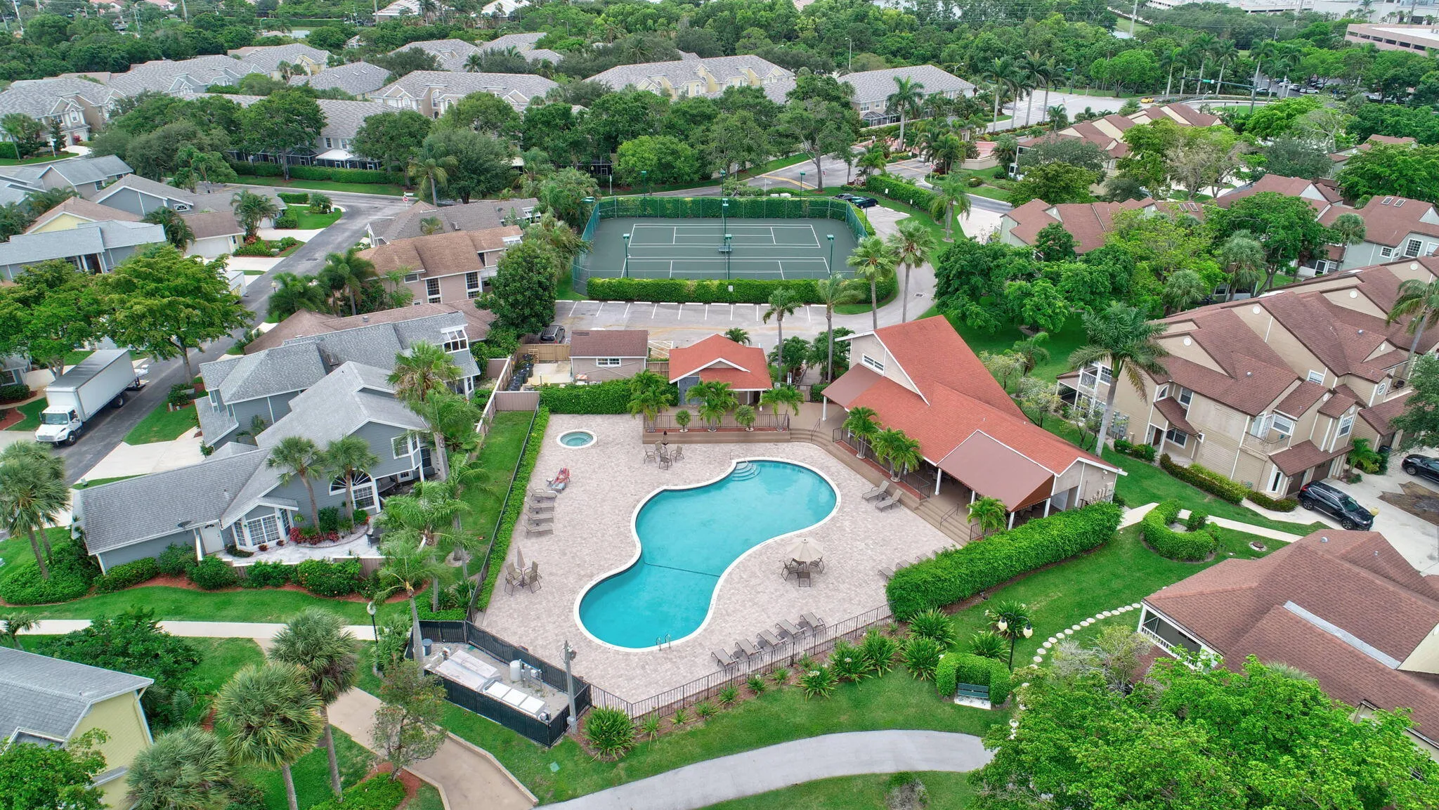 Main Pool and Clubhouse