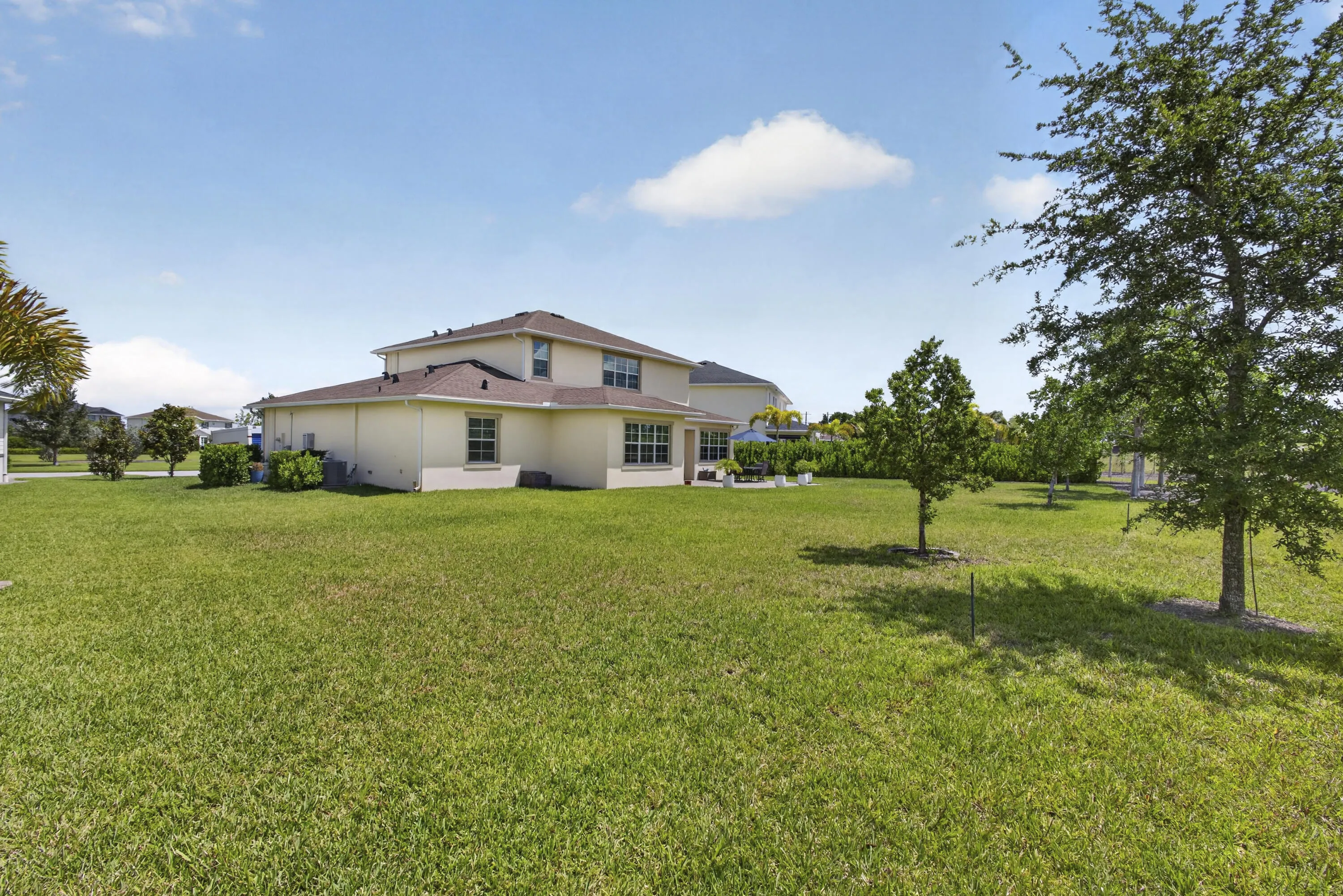 Back View of Home