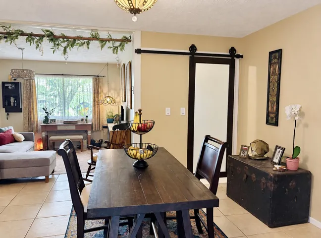 Dining area
