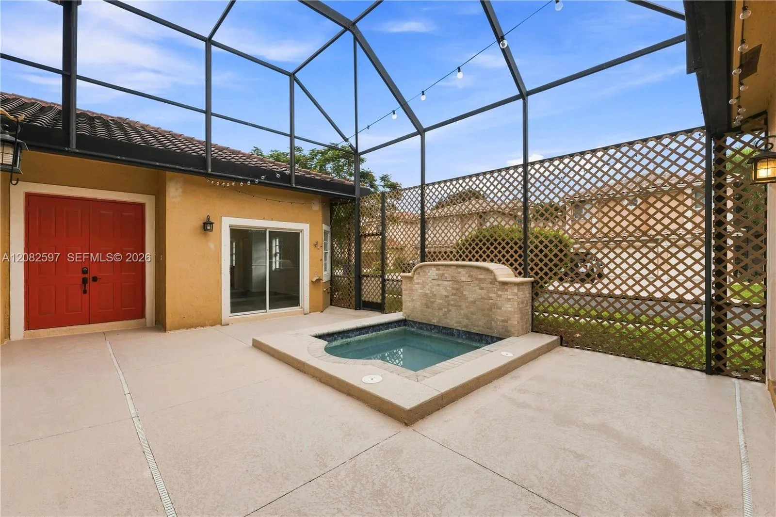 Across Courtyard to Double Door EntranceEntrance