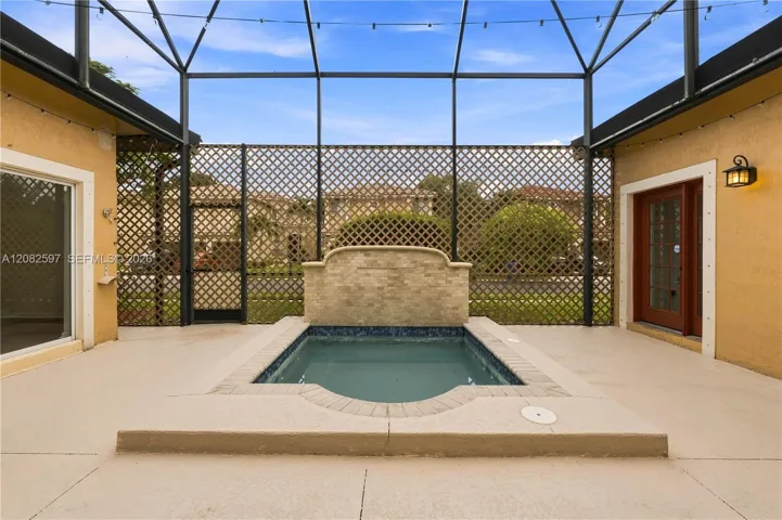 Courtyard looking to In-Law-Suite Door on Left