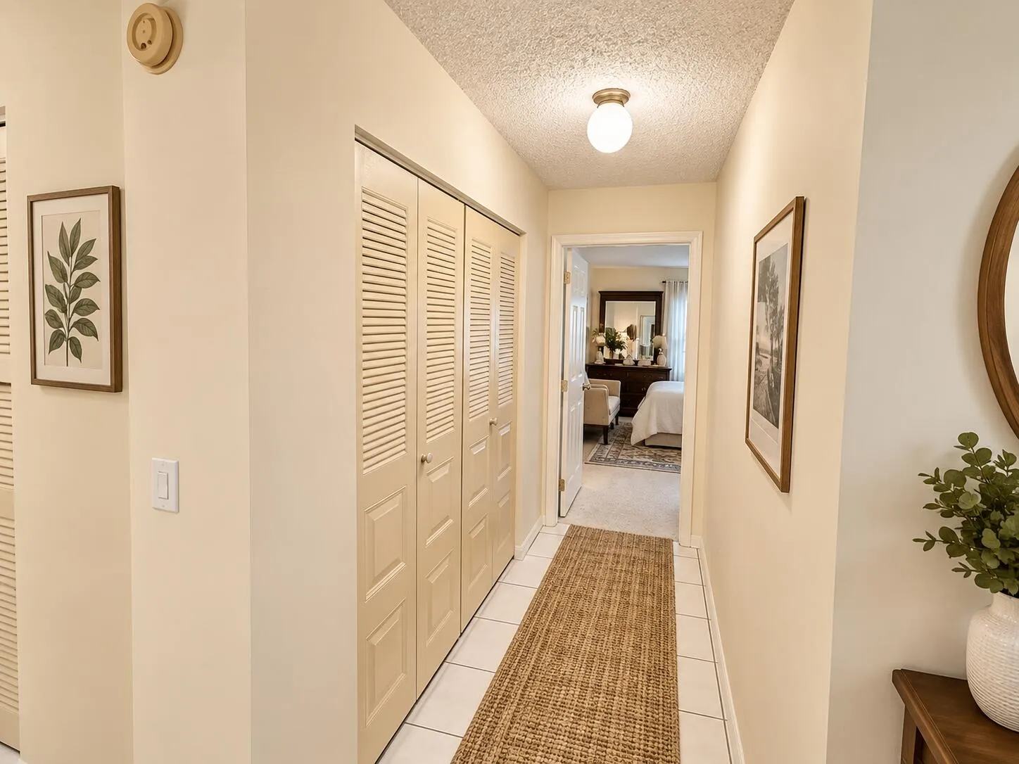 Virtually staged and Enhance image. Original photo included in listing.