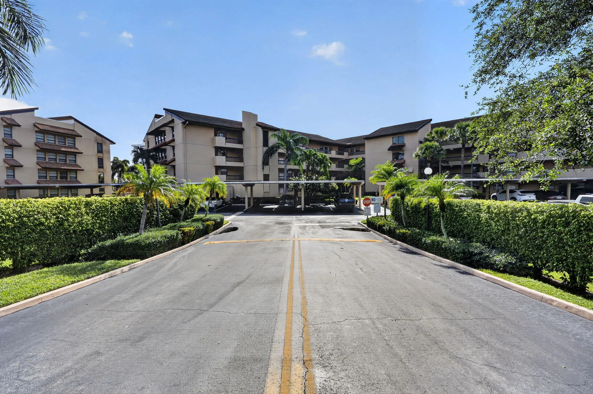 entrance to the condo