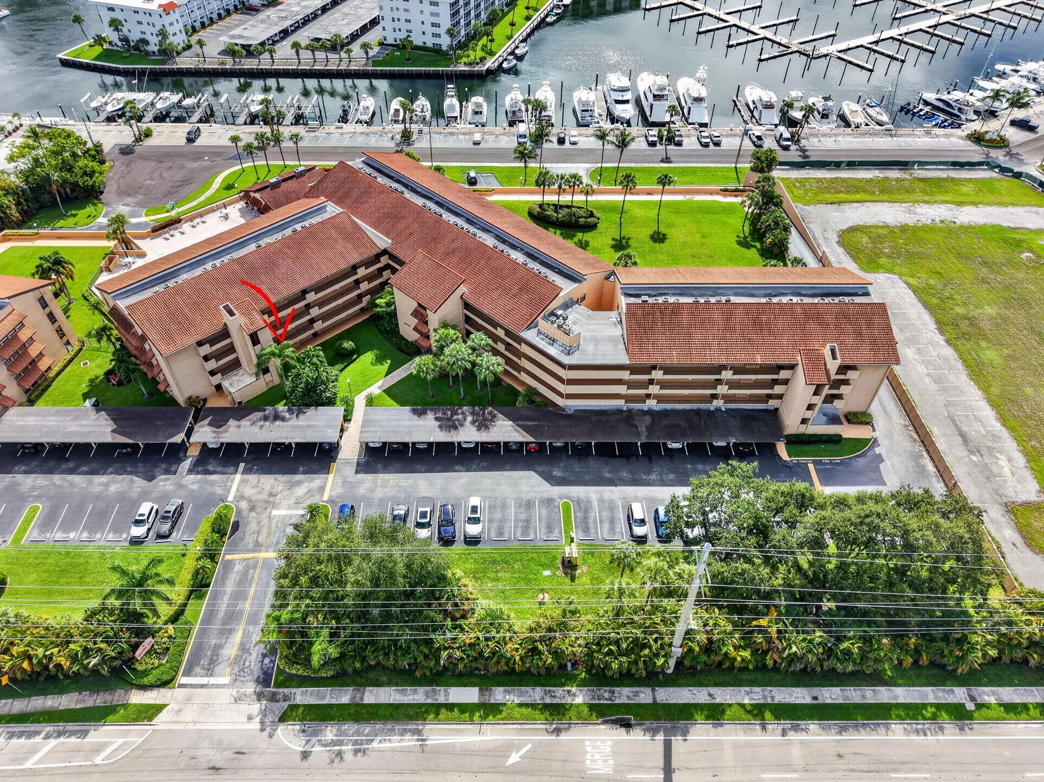 aerial view