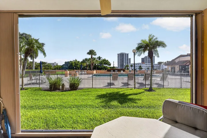 patio view