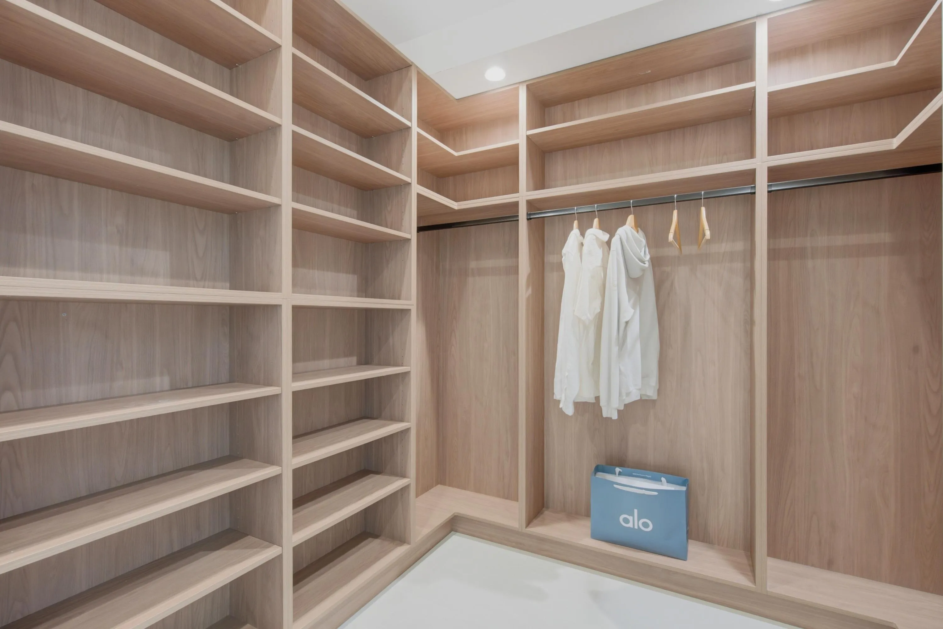 primary walk in closet
