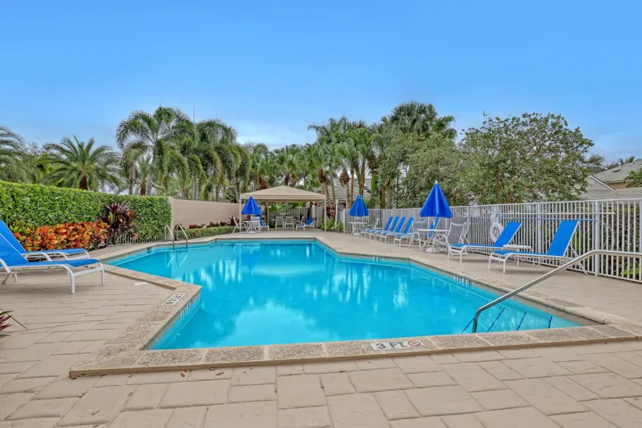 Community Pool just steps away
