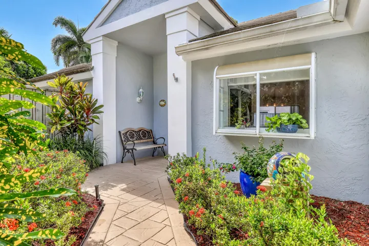 Landscaped Front Walkway