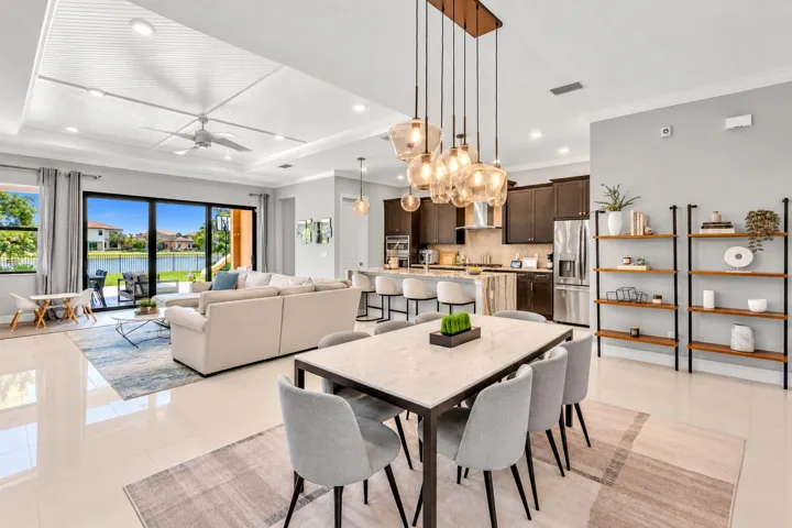 Modern Lakeside Open-Concept Interior