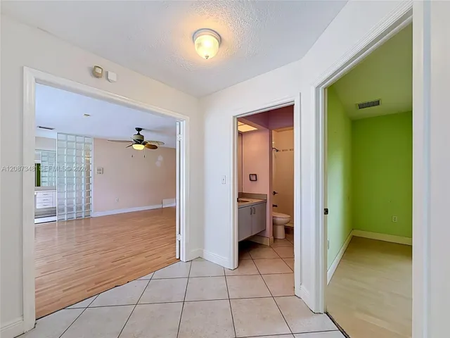 Entrance to primary bedroom