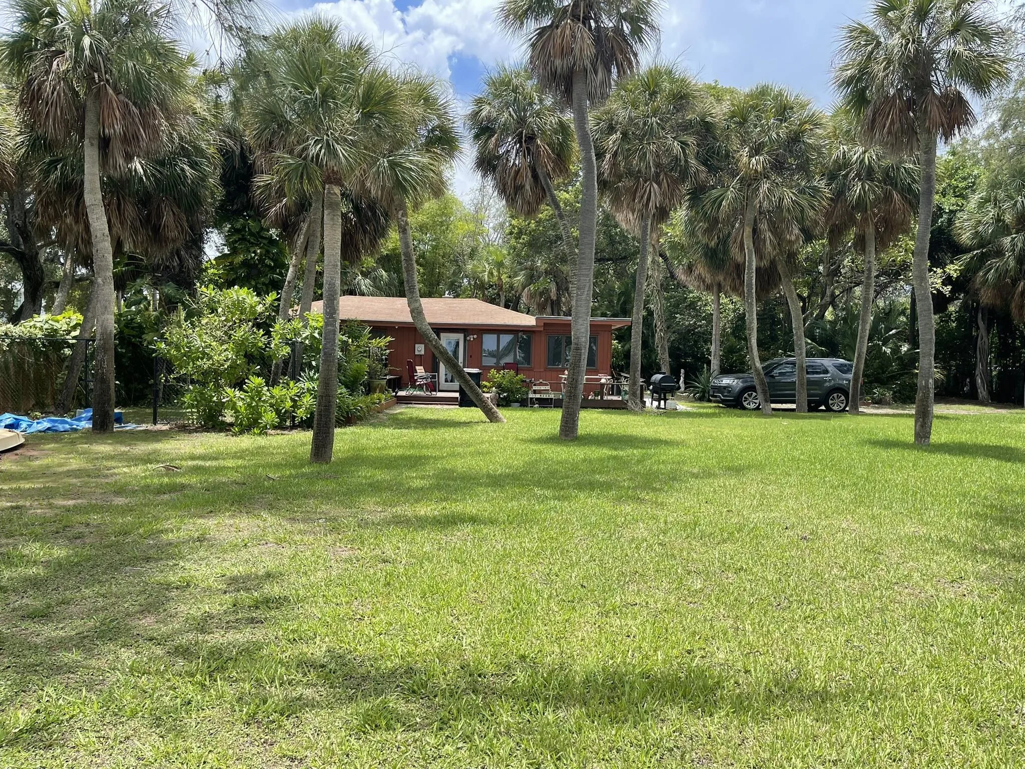 2-back yard to house