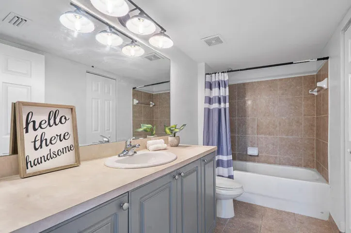 Master bathroom