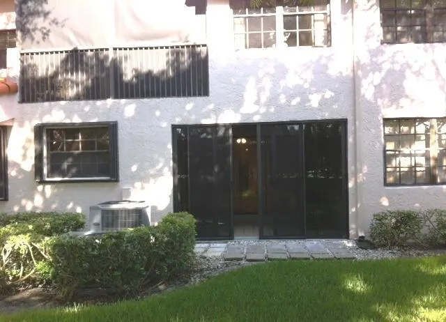 Back of property
