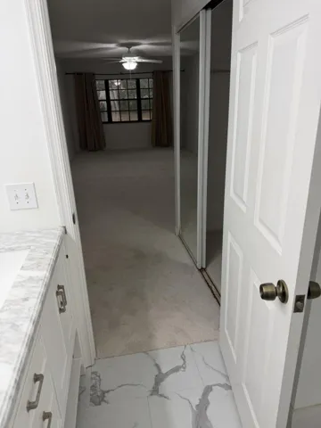 Master Bath with view of Master Bedroom