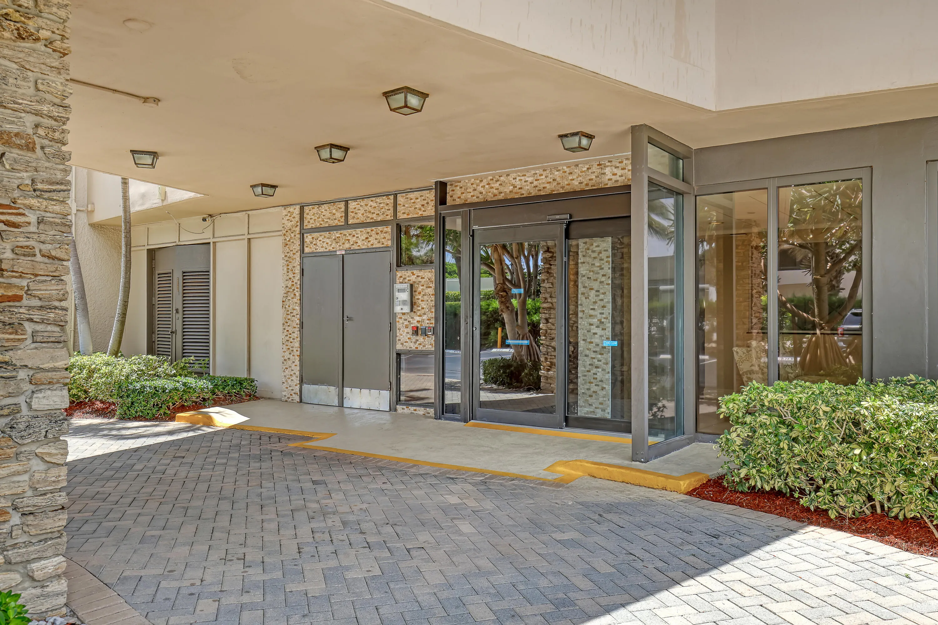 Building entrance