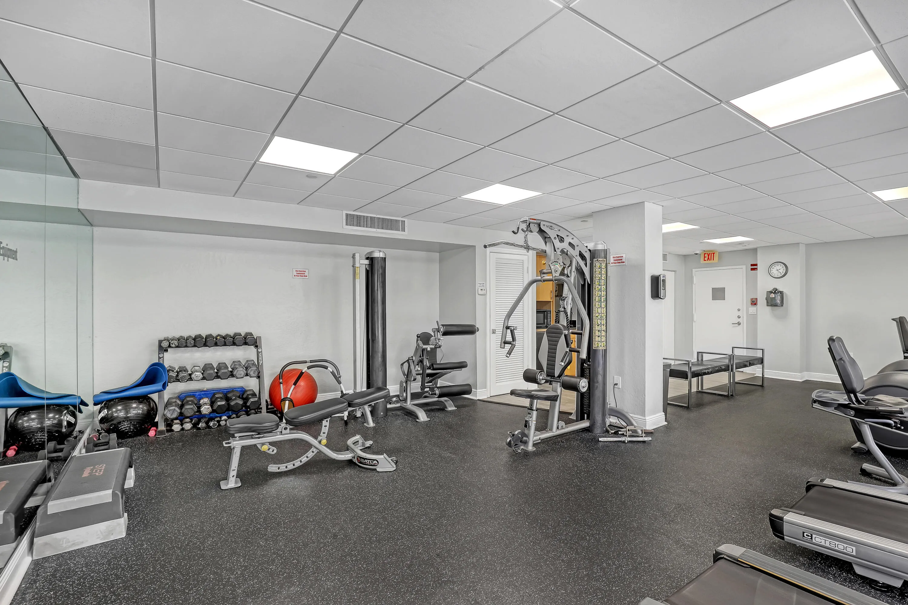 fitness area