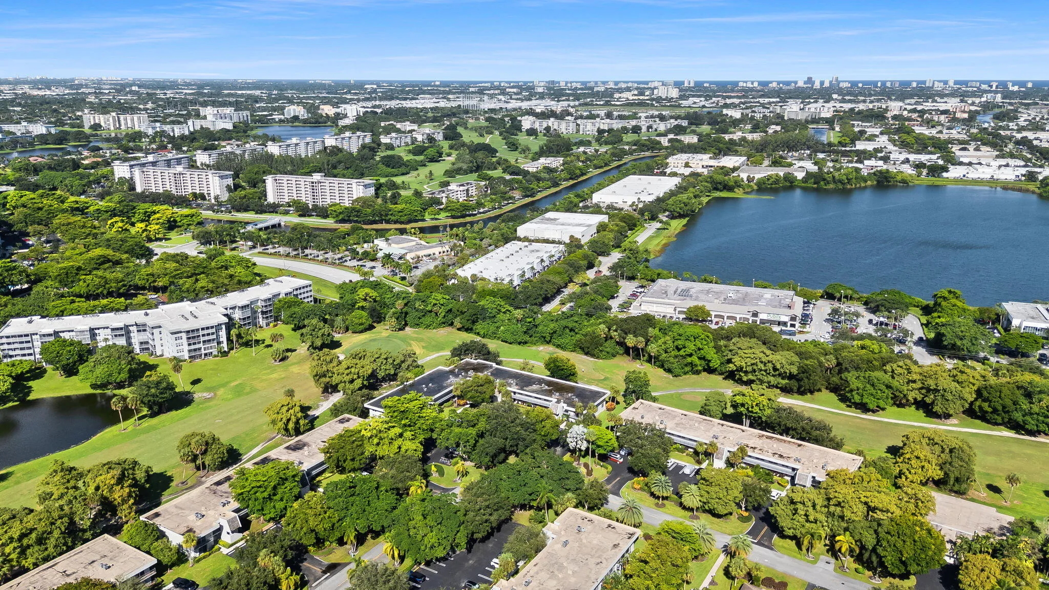 Golf course view