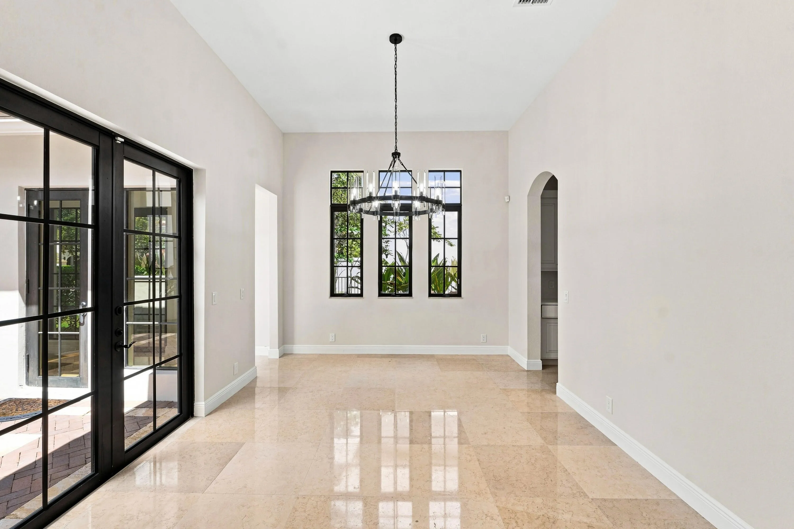 Bright living area with abundant natural light