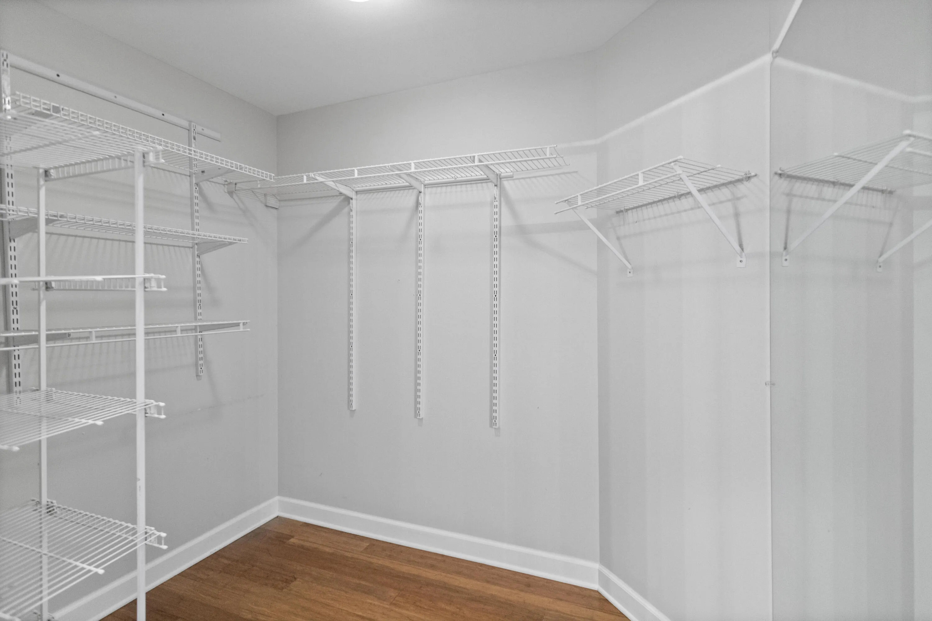 Primary walk-in closet